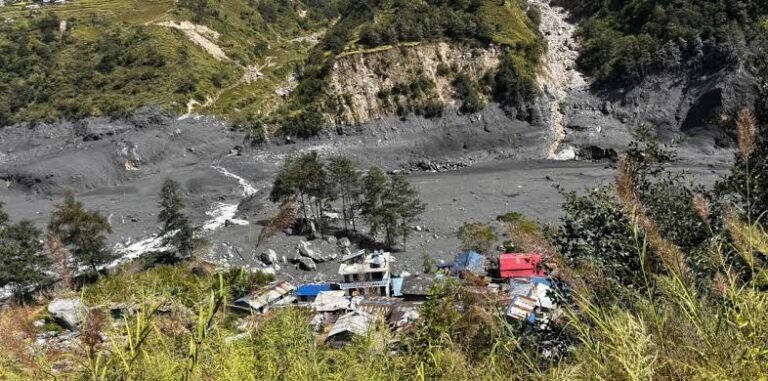 सिरिङ्गी हिमालमा हिमपहिरो: बूढीगण्डकीमा भीषण बाढी, गोरखा–धादिङमा ठूलो क्षति Budhi Gandaki Flood
