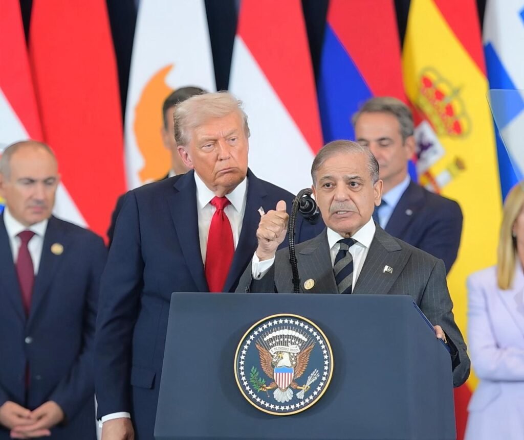 Shehbaj sharif and trump