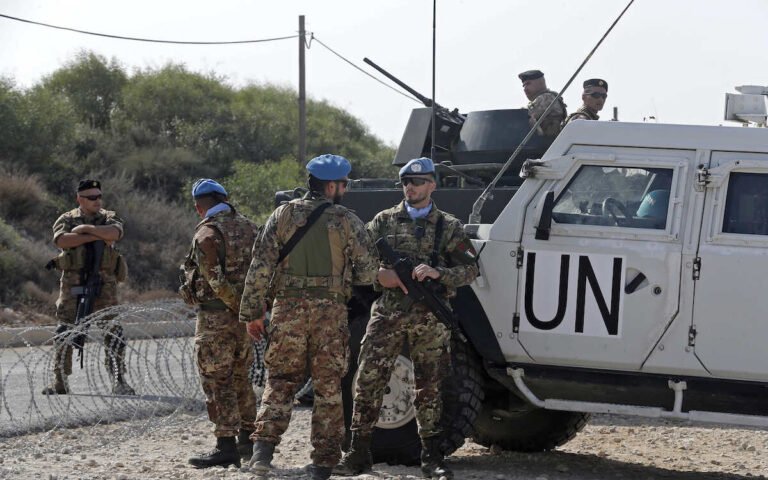 UNIFIL serving in Lebanon